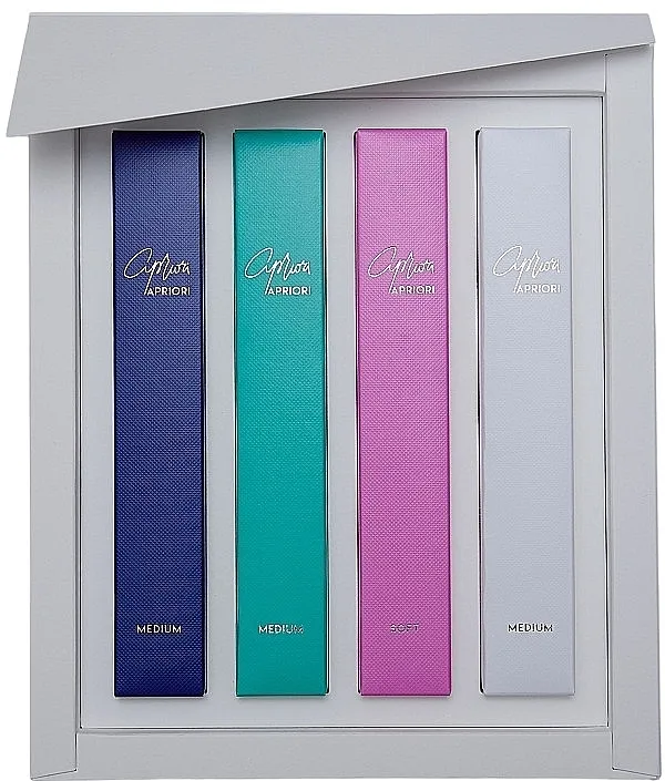 Apriori Slim 4-Piece Colour Spectrum Edition (toothbrush/4pcs) Poklon set četkica za zube