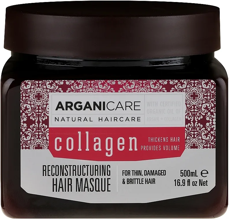 Arganicare Collagen Reconstructuring Hair Masque Maska za kosu s kolagenom