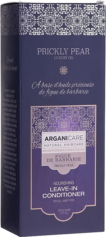 Arganicare Prickly Pear Nourishing Leave-in Conditioner Hranjivi regenerator koji se ne ispire s opuncijom