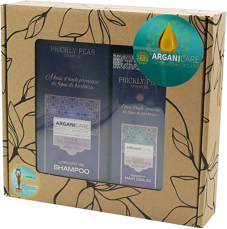 Arganicare Prickly Pear (shm/400ml + h/ser/100ml) Set