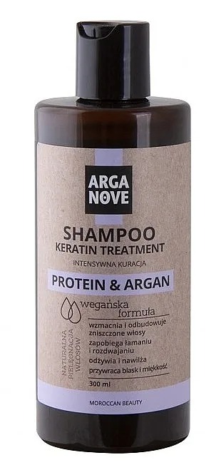 Arganove Protein &amp; Argan Keratin Treatment Shampoo Šampon "Kerativni oporavak"