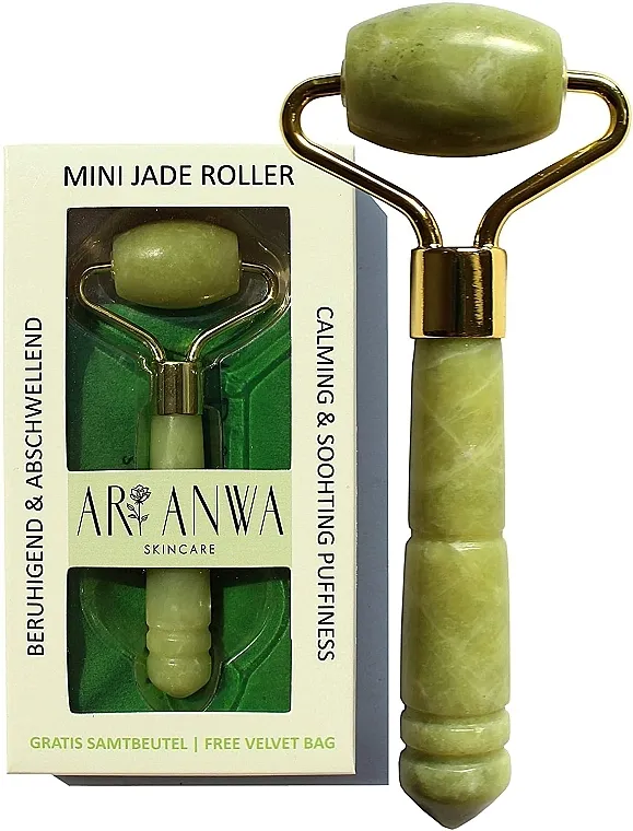 ARI ANWA Skincare Mini Jade Roller Masažni valjak od žada
