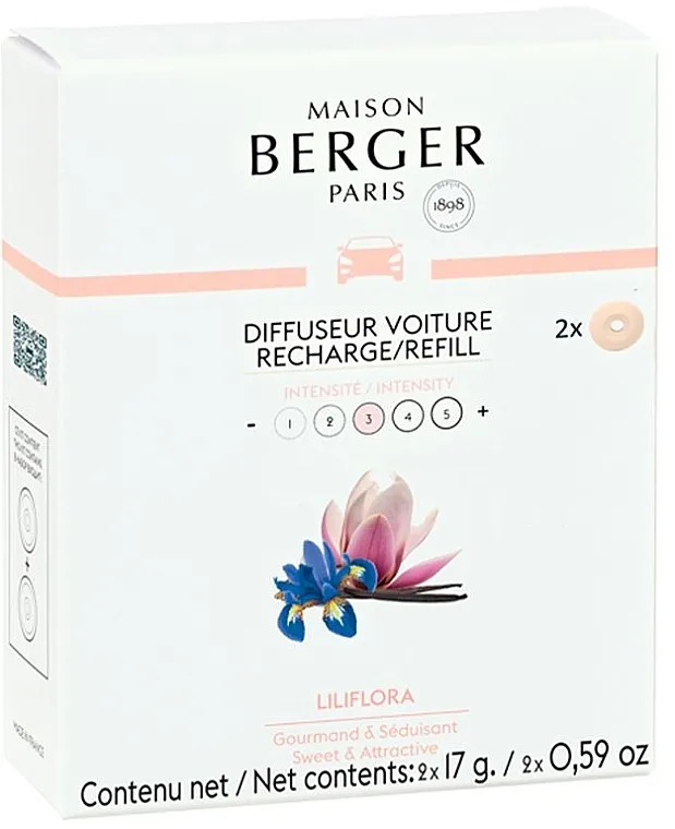 Aromadifuzor za auto (zamenski blok) Maison Berger Liliflora