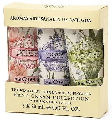 Aromas Artesanales De Antigua Hand Cream Gift Set (h/cr/3x20ml)