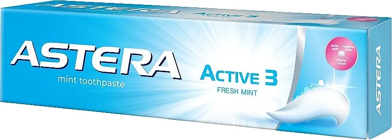 Astera Active 3 Toothpaste Pasta za zube "Triple action"