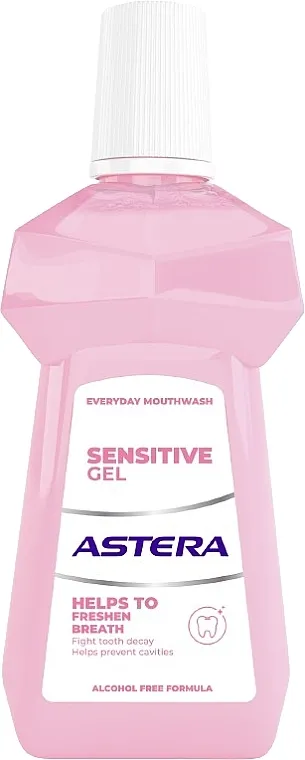 Astera Sensitive Gel Mouthwash Tečnost za ispiranje usta