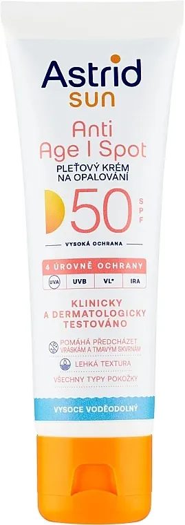 Astrid Sun Anti Age Spot SPF0 Zaštitna krema za lice SPF50