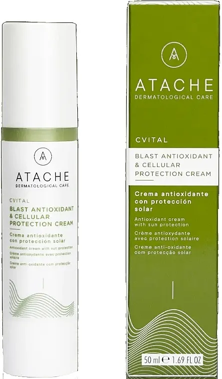 Atache C Vital Blast Antioxidant &amp; Cellular Protection Cream Antioksidantna krema sa zaštitom od sunca