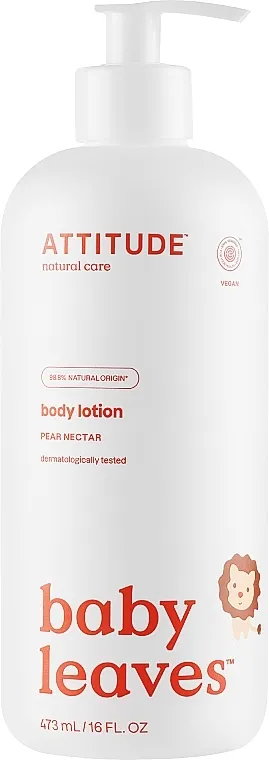 Attitude Natural Body Lotion Pear Nectar Balzam za telo sa nektarom od kruške