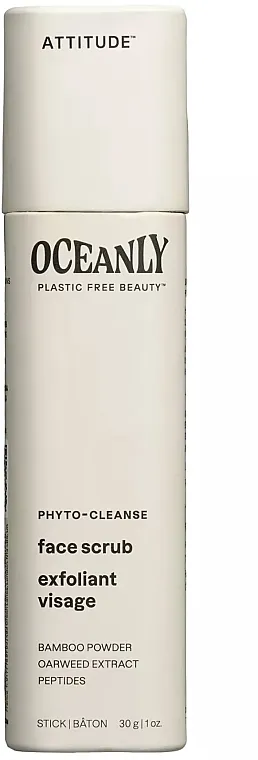 Attitude Oceanly Phyto-Cleanse Face Scrub Piling za lice sa bambusovim prahom u stiku