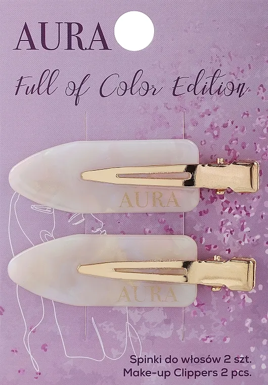Aura Cosmetics Keep It Gold Edition Make-up Clippers Šnale za kosu, biserne