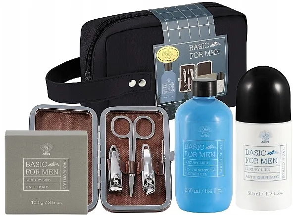 Aurora Cosmetic Basic For Men Set Set, 5 proizvoda
