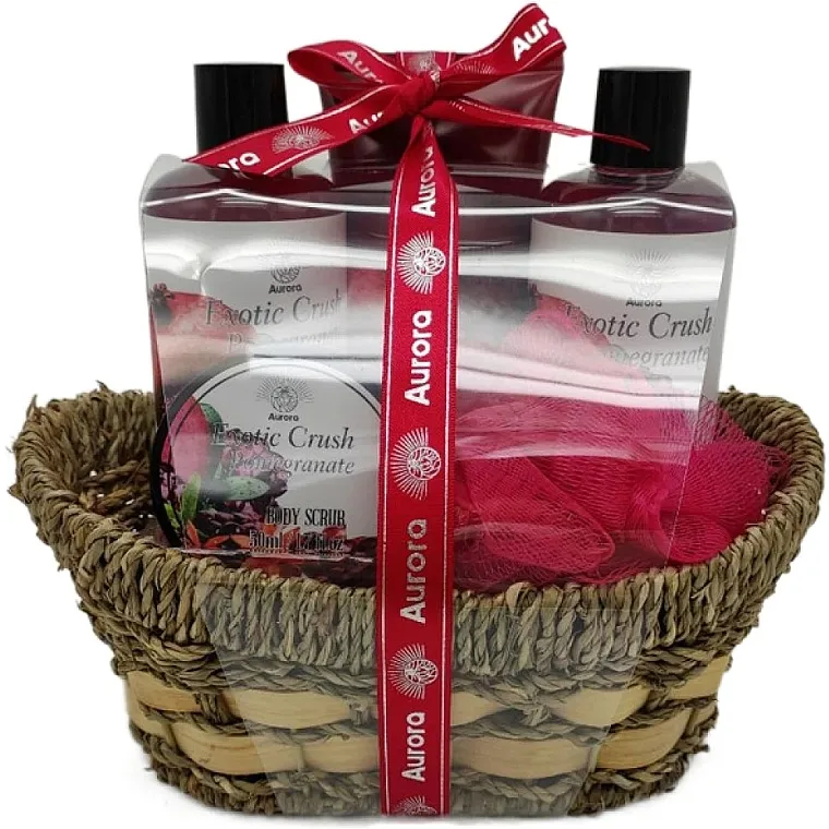 Aurora Exotic Crush Pomegranate Set Set, 6 proizvoda