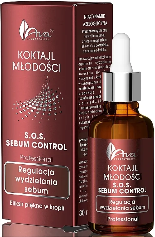 Ava Laboratorium S.O.S Sebum Control Eliksir za lice