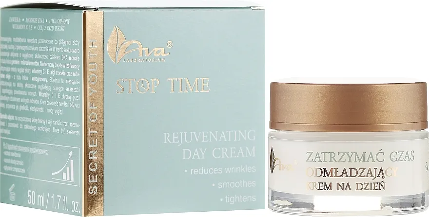 Ava Laboratorium Stop Time Rejuvenating Facial Day Cream Dnevna krema