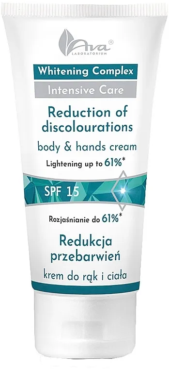 Ava Laboratorium Whitening Complex For Body And Hands SPF15 Krema za ruke i tijelo za smanjenje staračkih pjega