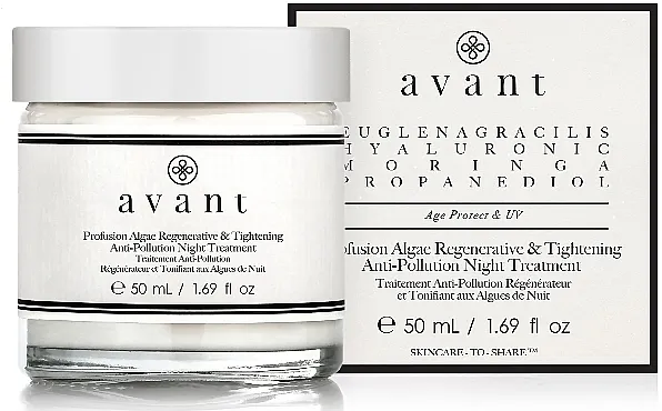 Avant Profusion Algae Regenerative and Tightening Anti-Pollution Night Treatment Noćna nega za regeneraciju i zatezanje sa algama