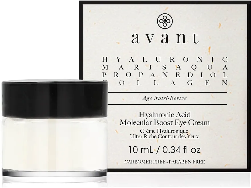 Avant Skincare Hyaluronic Acid Molecular Boost Eye Cream Anti-aging krema za predeo oko očiju sa hijaluronskom kiselinom