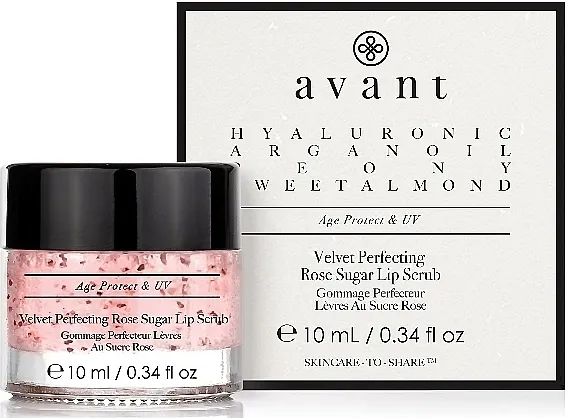 Avant Velvet Perfecting Rose Sugar Lip Scrub Piling za usne