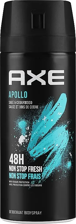 Axe Apollo Deodorant Body Spray 48H Fresh Dezodorans "Apolon" za muškarce