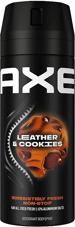Axe Leather &amp; Cookies Non Stop Fresh Deodorant Body Spray Aerosol dezodorans "Skin and cookies"