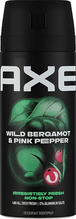 Axe Wild Fresh Bergamot &amp; Pink Pepper Aerosol antiperspirant