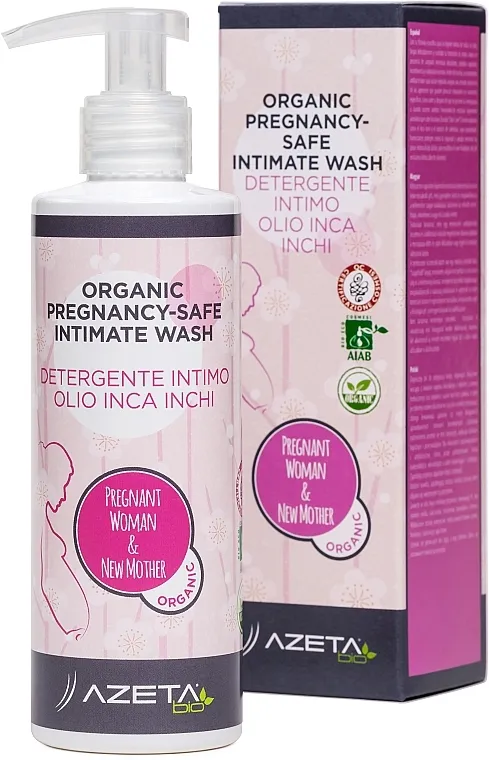 Azeta Bio Organic Pregnancy-Safe Intimate Wash Organsko sredstvo za intimnu higijenu trudnica