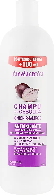 Babaria Onion Shampoo Šampon "Od luka" za rast kose