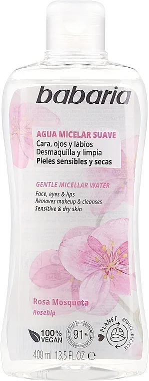Babaria Rose Hip Make-Up Remover Micellar Water Micelarna voda