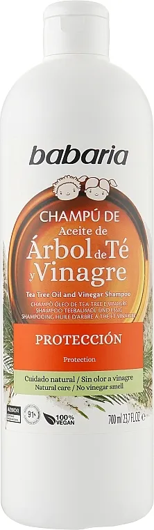 Babaria Vinegar Extract And Tea Tree Oil Shampoo Dečiji šampon sa uljem čajevca i širćetom