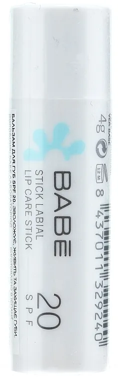 Babe Laboratorios Lip Care Stick Balzam za usne SPF 20
