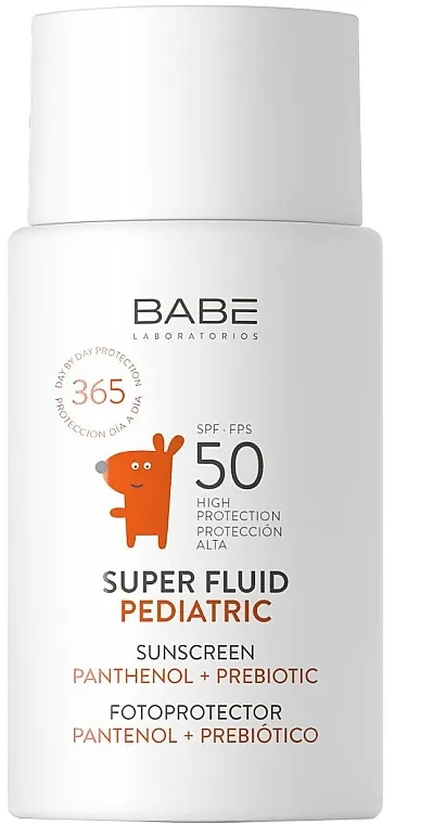 Babe Laboratorios Pediatric Dečiji super fluid za zaštitu od sunca SPF 50 sa pantenolom i prebiotikom