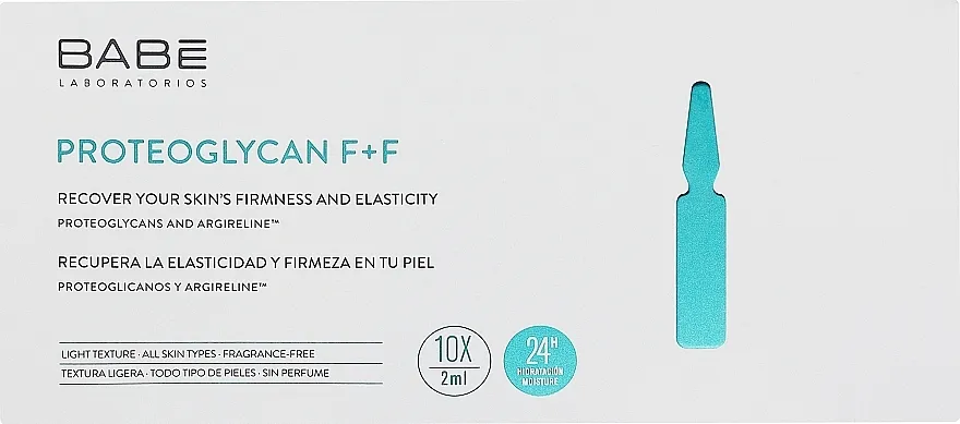 Babe Laboratorios Proteoglycan F+F (mini) Ampule koncentrat s izraženim anti-age učinkom