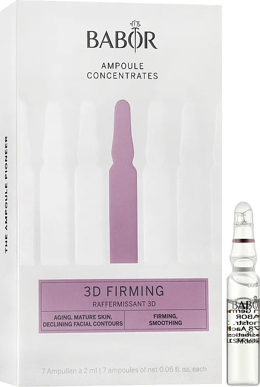 Babor Ampoule Concentrates Lift &amp; Firm 3D Firming Ampule za lice "3D ojačanje"