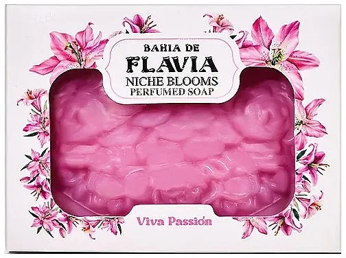 Bahia de Flavia Niche Blooms Viva Passion Perfumed Soap Parfimisani sapun