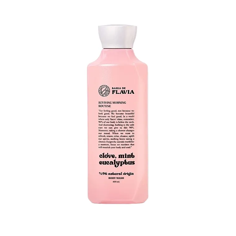 Bahia de Flavia Reviving Morning Routine Clove, Mint Eucaliptus Shower Gel Oživljavajući gel za tuširanje