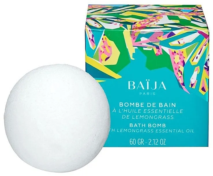 Baija Bath Bomb With Lemongrass Essential Oil Kugla za stopala