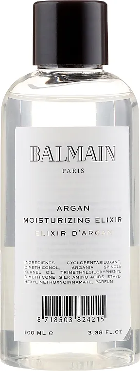 Balmain Paris Hair Couture Argan Moisturizing Elixir Hidratantni eliksir s arganovim uljem