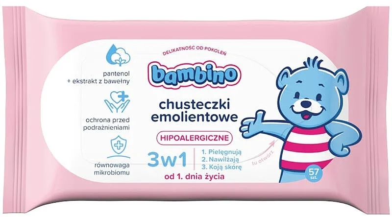 Bambino Emolijentne maramice 3u1