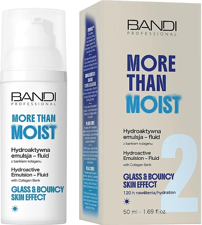 Bandi Professional More Than Moist Hydroactive Emulsion-Fluid With Collagen Bank Hidroaktivna emulzija-fluid sa kolagenom