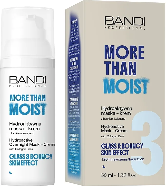 Bandi Professional More Than Moist Hydroactive Mask-Cream With Collagen Bank Hidroaktivna maska-krema sa kolagenom