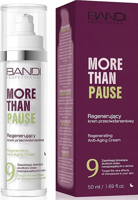 Bandi Professional More Than Pause Revitalising Anti-Aging Cream Regenerativna noćna krema protiv starenja
