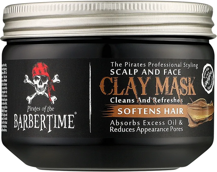 Barbertime Clay Mask Maska za lice od gline