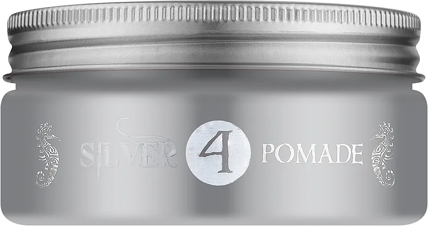 Barbertime Silver 4 Pomade Pomada za oblikovanje kose, srebrna