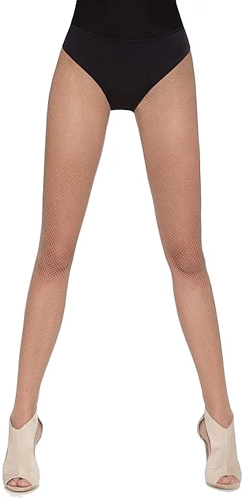 Bas Bleu Mrežaste hulahopke "Corrida" 20 DEN, beige