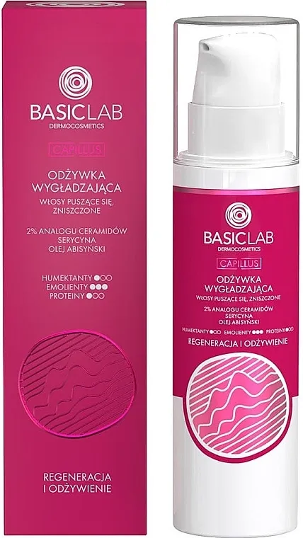 BasicLab Dermocosmetics Capillus Ugladjujući regenerator za kosu