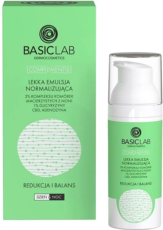 BasicLab Dermocosmetics Complementis Lagana balansirajuća emulzija za lice