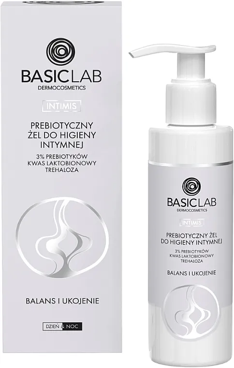 BasicLab Dermocosmetics Intimis Prebiotski gel za intimnu higijenu