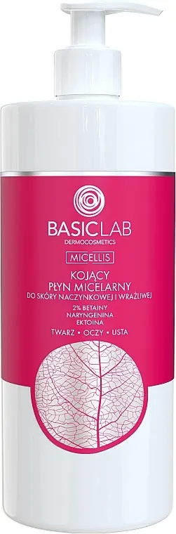 BasicLab Dermocosmetics Micellis Micelarna voda za umirivanje kapilarne i osetljive kože