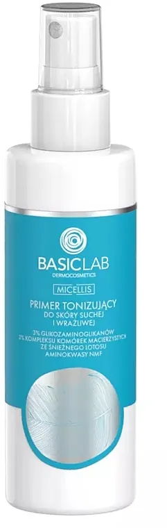 BasicLab Dermocosmetics Micellis Prajmer za toniranje suve i osetljive kože